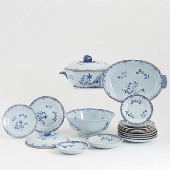 A 50 piece dinner service, porcelain, 'East indies', Rörstrand, Sweden.