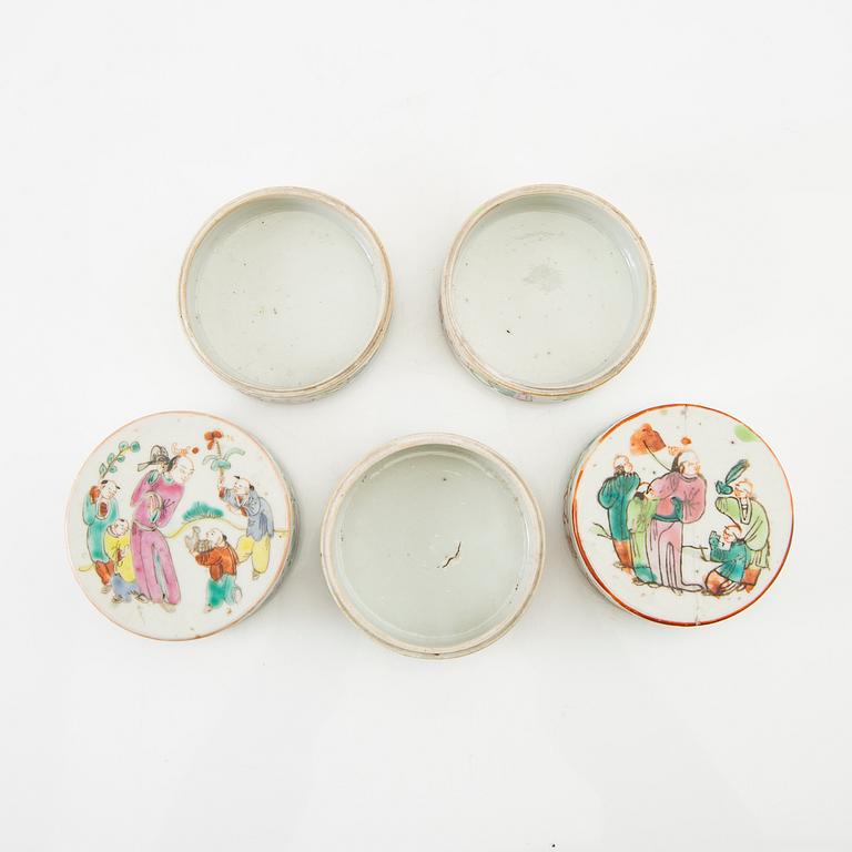 Stackable cups 5 dl China 19th century porcelain.