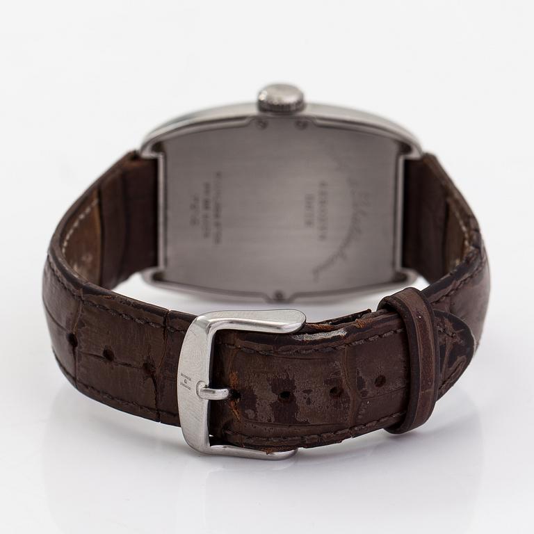 Dubey & Schaldenbrand, Aerodyn, Date, wristwatch, 34 mm.