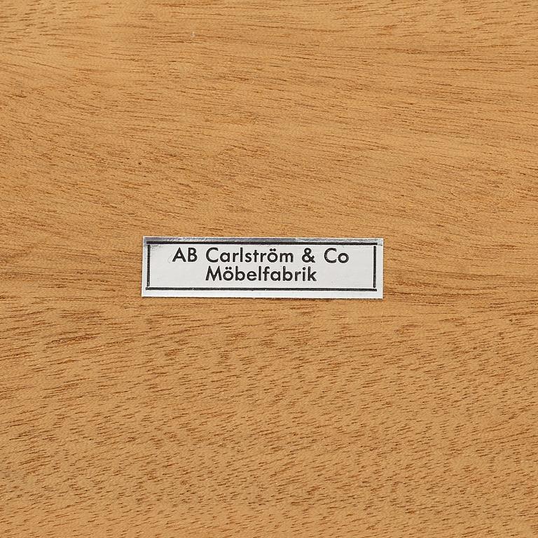 A pair of nightstands, AB Carlströms & co Möbelfabrik, second half of the 20th century.