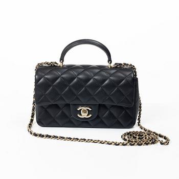 Chanel, väska, " Classic Mini Top Handle Flap Bag".
