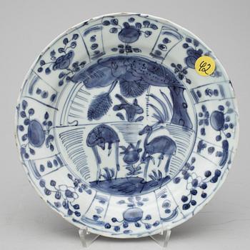 A matched set of nine dishes, Ming dynasty, Wanli (1572-1620).