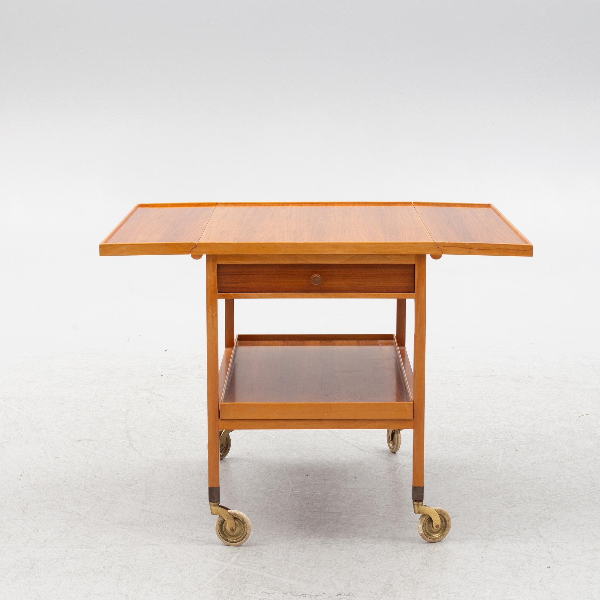 Josef Frank, serving cart, model "756", Svenskt Tenn, second half of the 20th Century.