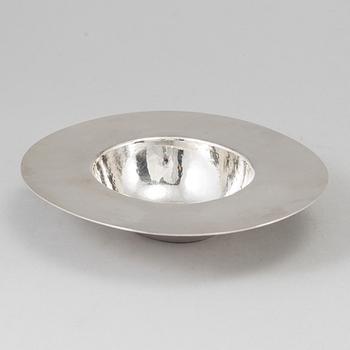 A Birger Haglund sterling silver bowl, Stockholm 1981.