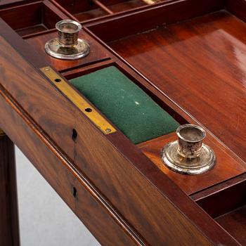 A mid 19th century sewing table.