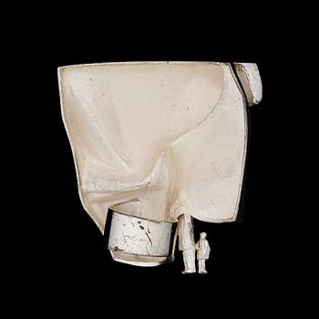 BJÖRN WECKSTRÖM, ring "Esine Vorgasta", silver. Lapponia 1972.