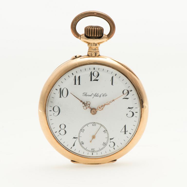BOREL & FILS, pocket watch, 50 mm.