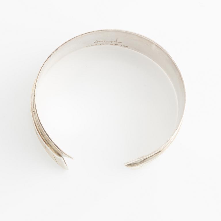 Åke Bergman, a silver cuff, Stockholm, 1956.