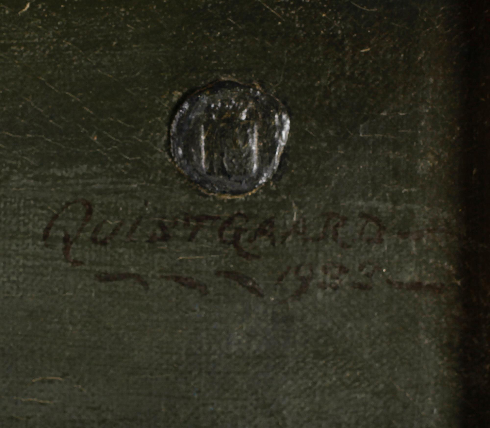 HARALD EINAR ERIK QUISTGAARD, olja på duk, signerad och daterad 1933.