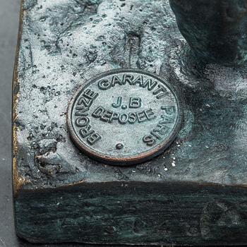 Miguel FernandoLopez, bronze, signed, foundry mark.
