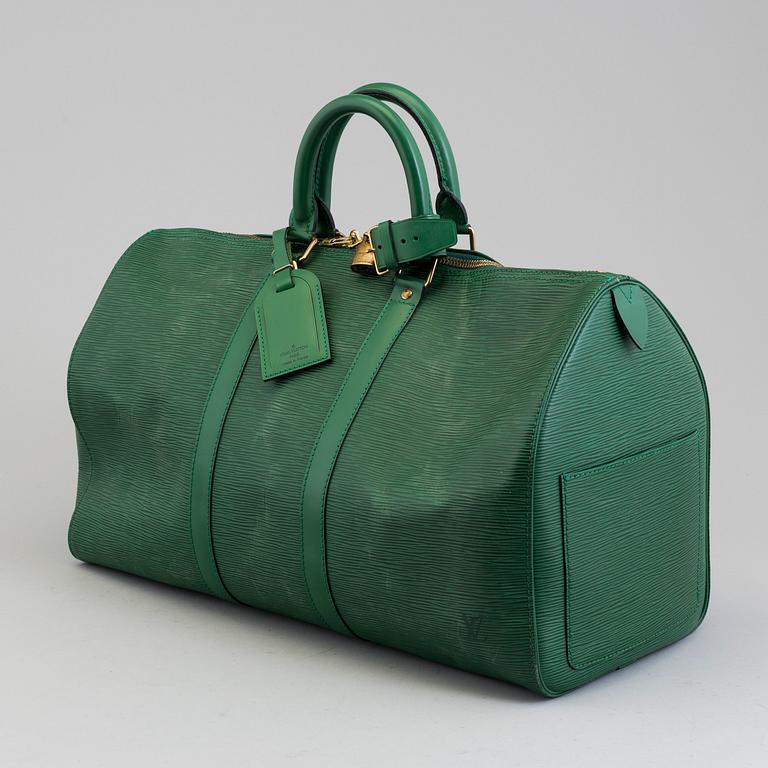 BAG, "KEEPALL Epi 50", Louis Vuitton, 1992.