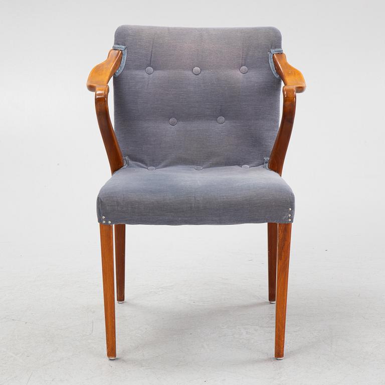 Axel Larsson, armchair, model "1208", Svenska Möbelfabrikerna Bodafors.