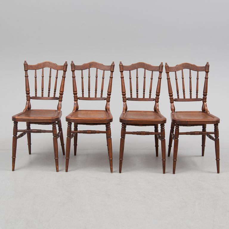 STOLAR, 4 st, Luterma, Estland, omkring 1900.