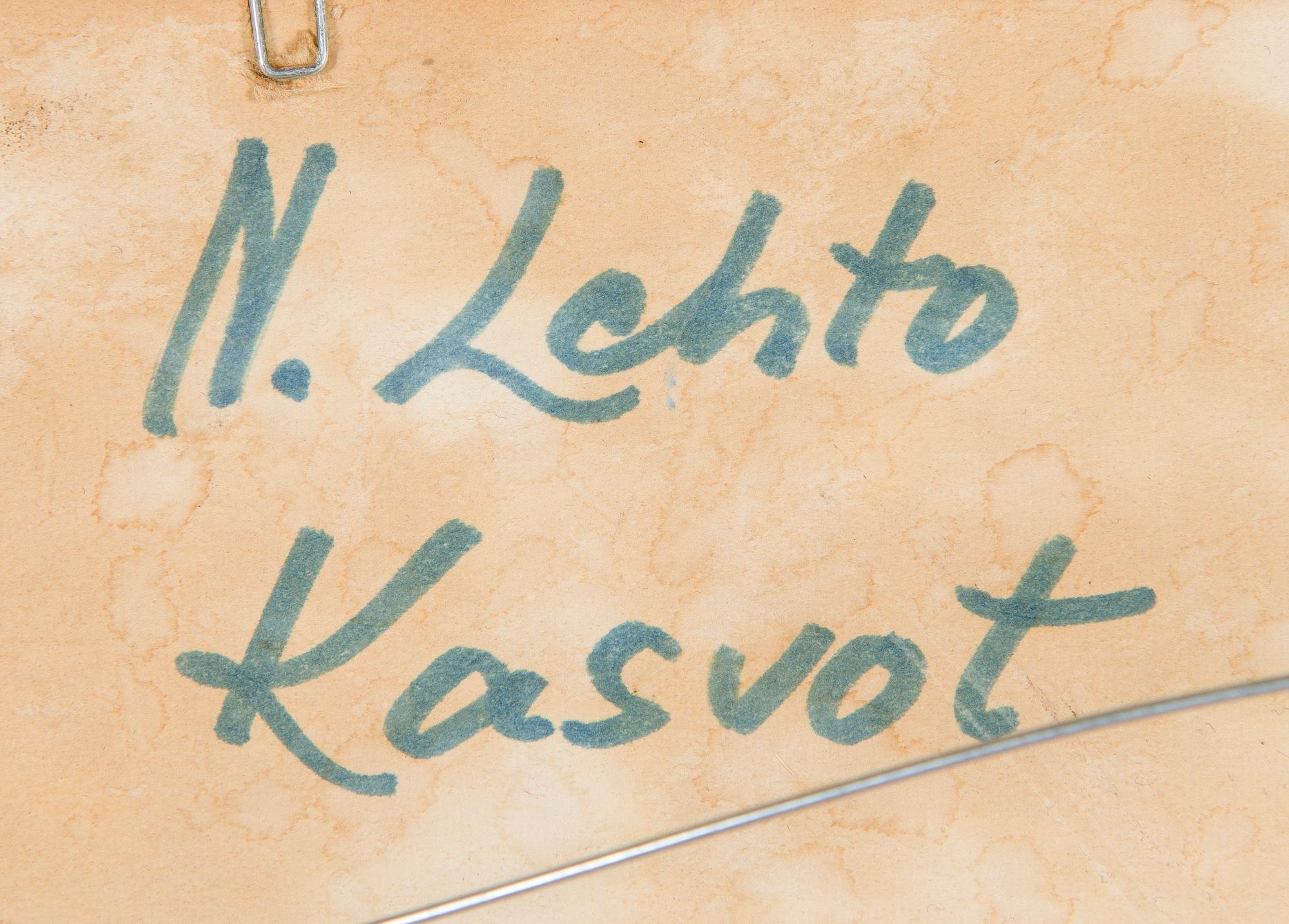 Nikolai Lehto, Ansikten.