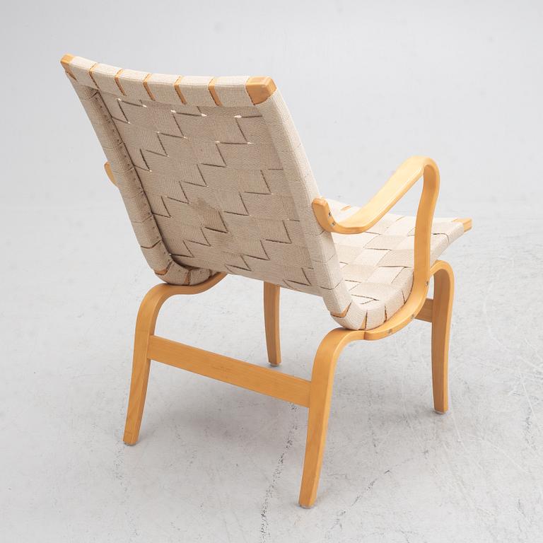 Bruno Mathsson, armchair, "Eva", Dux, late 20th century.