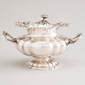 SOKERIKKO, hopeaa, tarakstusmestari Andrey Antonovich Kovalsky, Moskova, 1845.