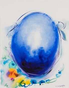 Jan Naliwajko, Composition in blue.