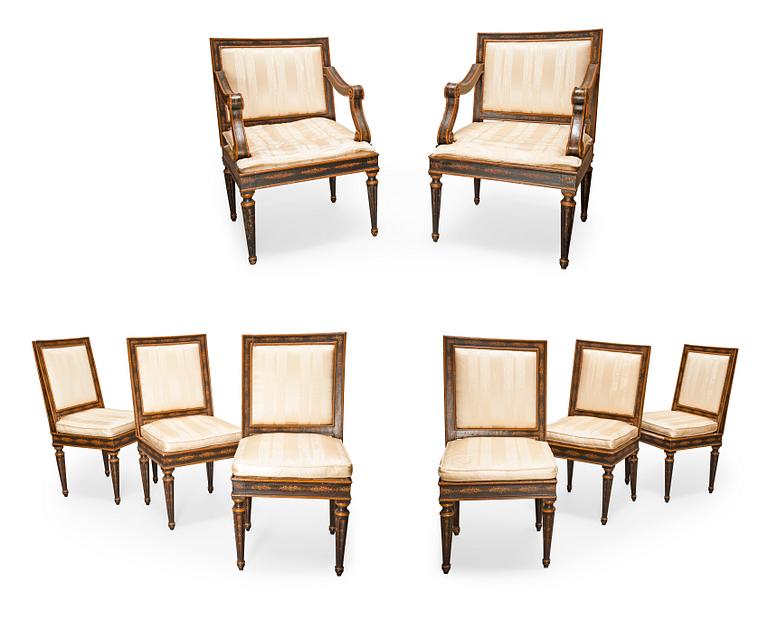 CHAIRS 6+2.