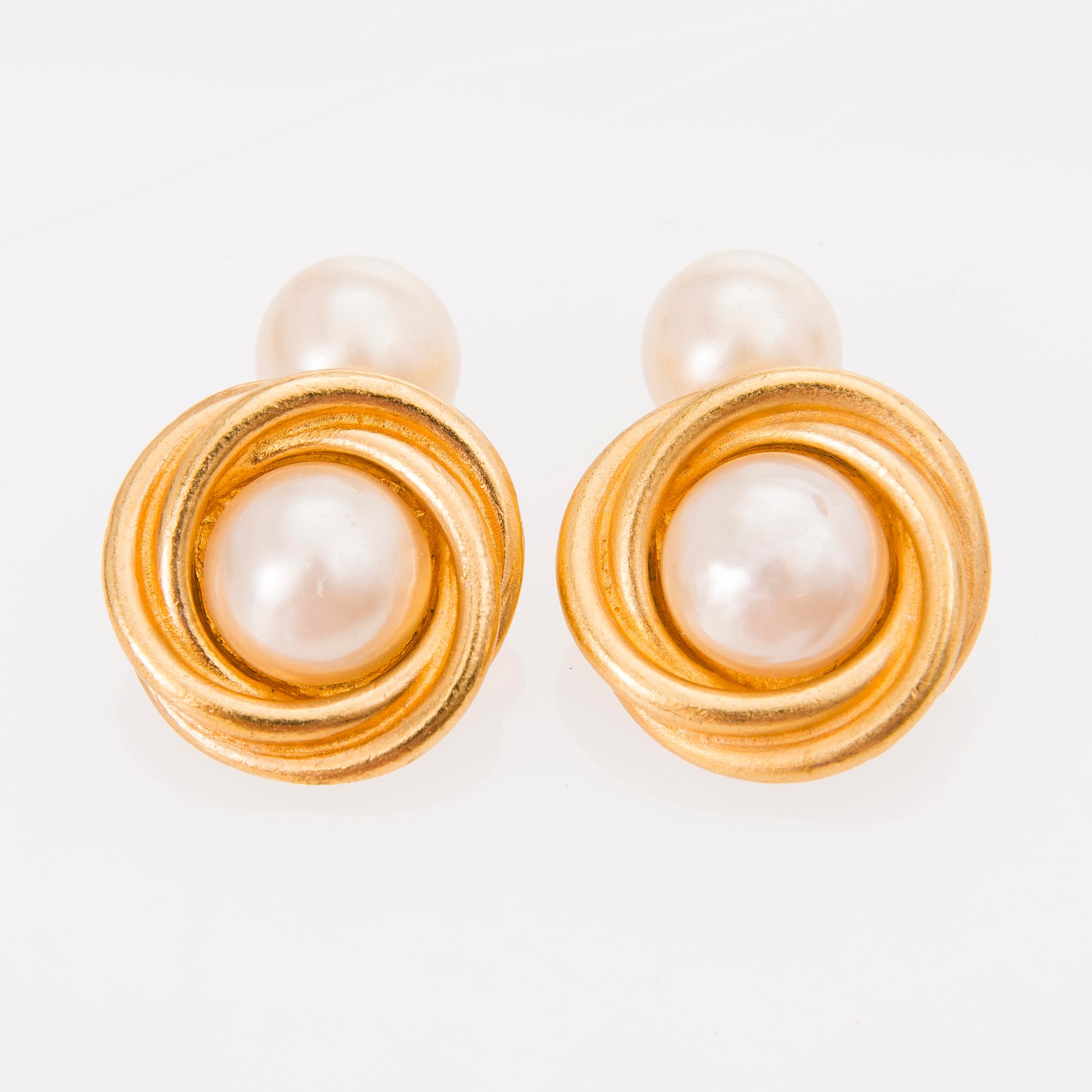 1970s Earrings and Cufflinks.