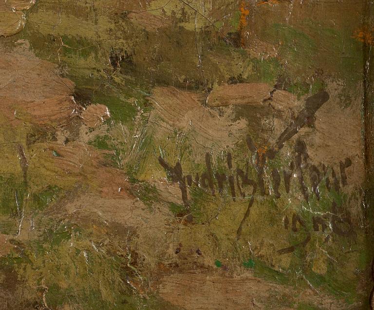 ANDRIES VERLEUR, olja på duk, signerad.