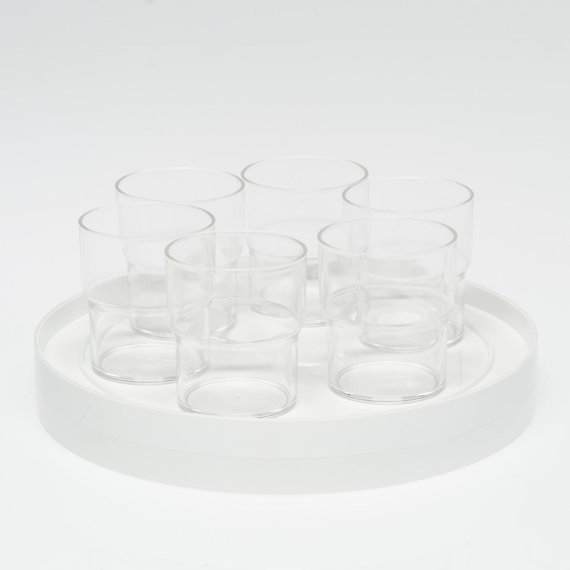 PICKNICKSERVIS, 29 delar, plast, Guzzini per alimenti, Italien, 1970-tal.