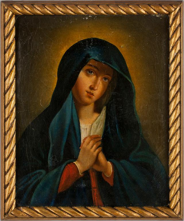 OKÄND KONSTNÄR, olja på duk, 1800-tal.