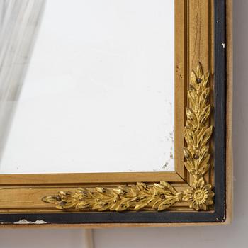 A pair of mirror sconces, 1910's/20's.