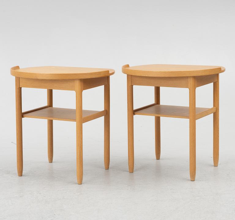 Sven Engström och Gunnar Myrstrand, sängbord, ett par, Bodafors, 1964.