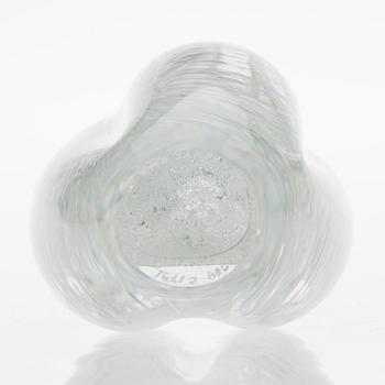 TIMO SARPANEVA, GLASSKULPTUR. Claritas. Sign. Timo Sarpaneva, Iittala 1984, C1751.