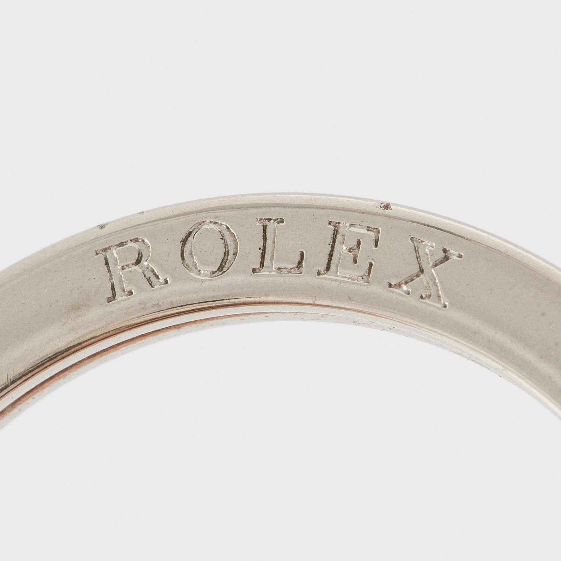 Rolex, key ring, "No Reserve", 59 x 120 mm.