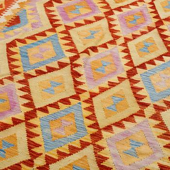 A rug, kilim, ca 248 x 181 cm.