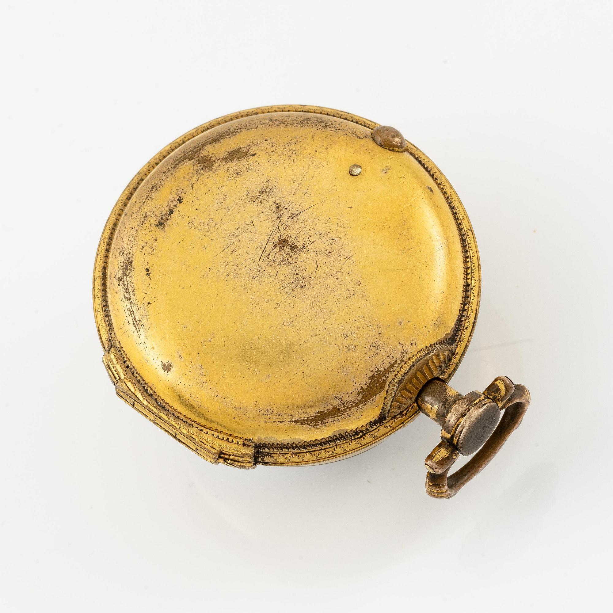 A triple-case pocket watch by Edward prior (watchmaker in London 1800-68) for the Turkish market.