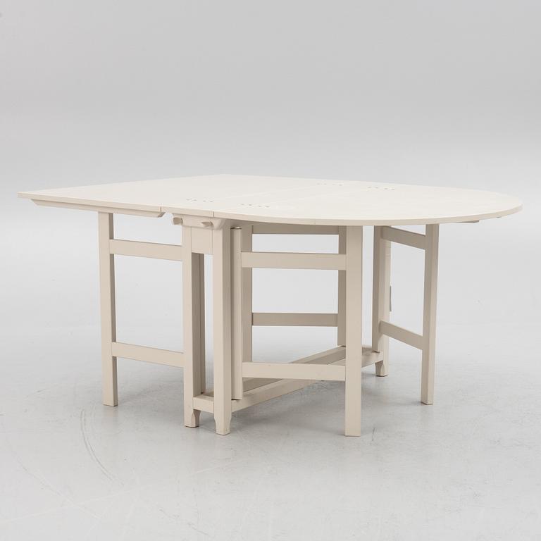 A 'Bergslagen' gate-leg table from IKEA's 18th-Century series, late 20th Century.