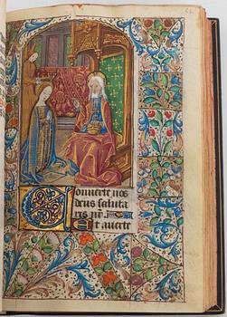 Book of Hours, in Latin and French, illuminated manuscript on vellum
[France (probably Rouen), c. 1470].