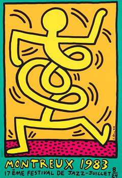 Keith Haring, "Montreux 1983".