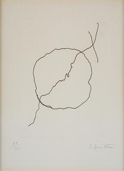 Lucio Fontana, ur L'Épée dans l'eau" (Alain Jouffroy), Antologia internazionale dell'incision.