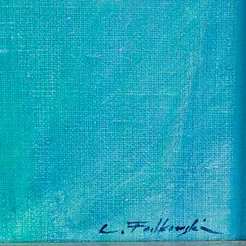 LEOPOLD FALKOWSKI, oil on canvas, signed.