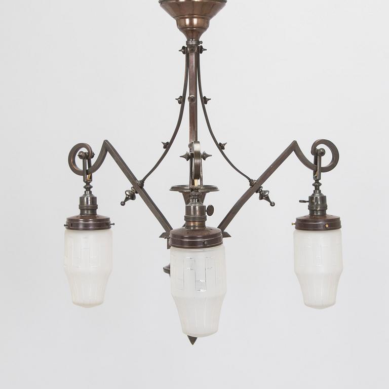Chandelier, early 20th century.