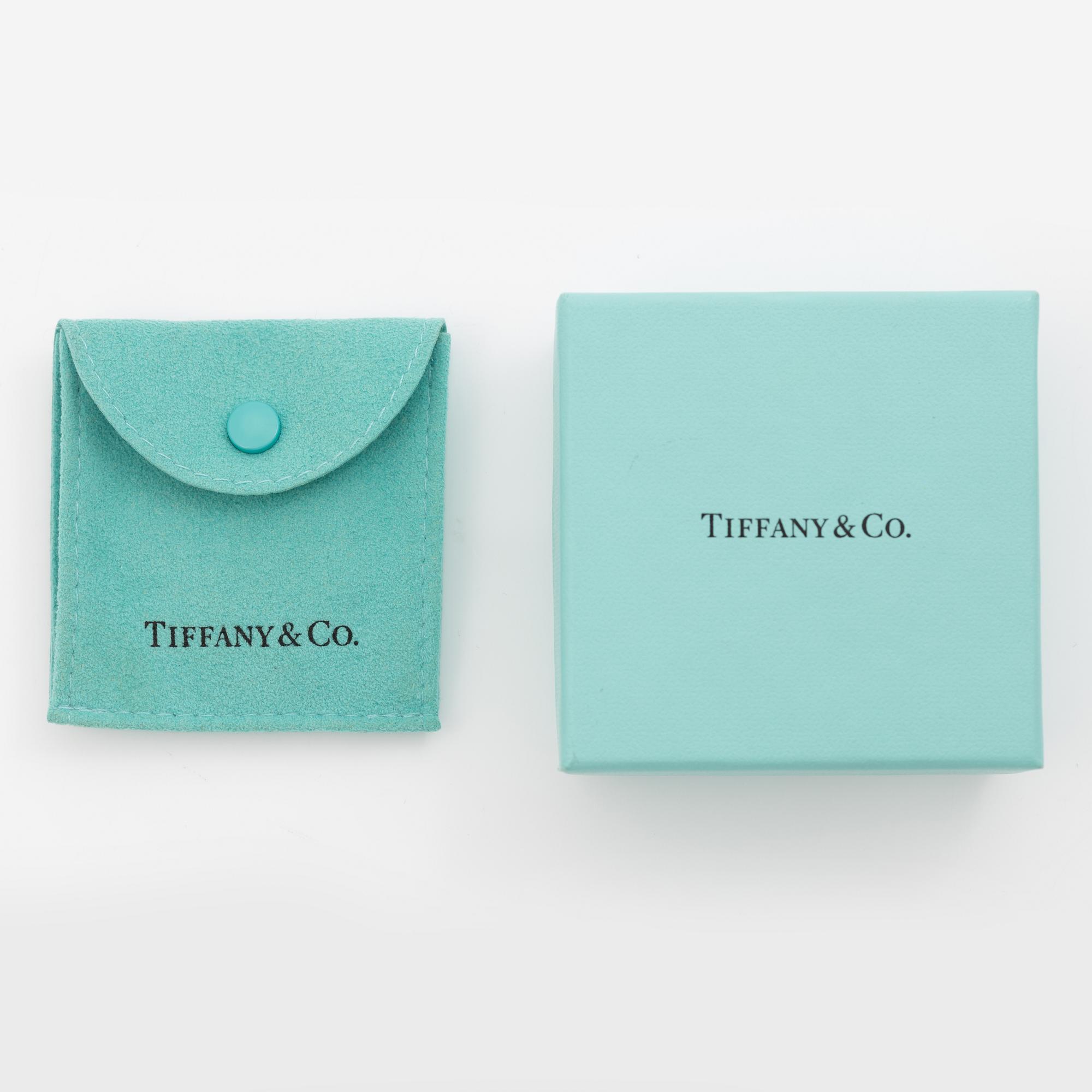 Tiffany & Co, hoop earrings, silver.