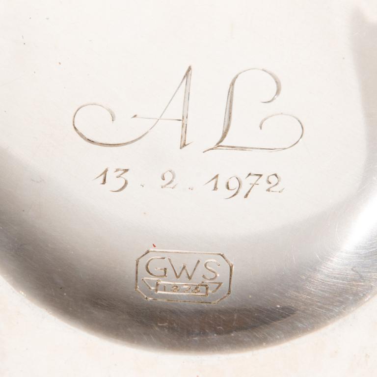 A SILVER BOWL BY TAPIO WIRKKALA, Kultakeskus, Hämeenlinna 1971.
