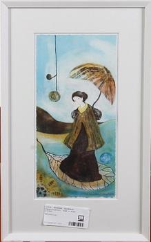 EDLUND, CATHARINA, Färglitografi. Sign o numr. 174/240, dat. 2006.