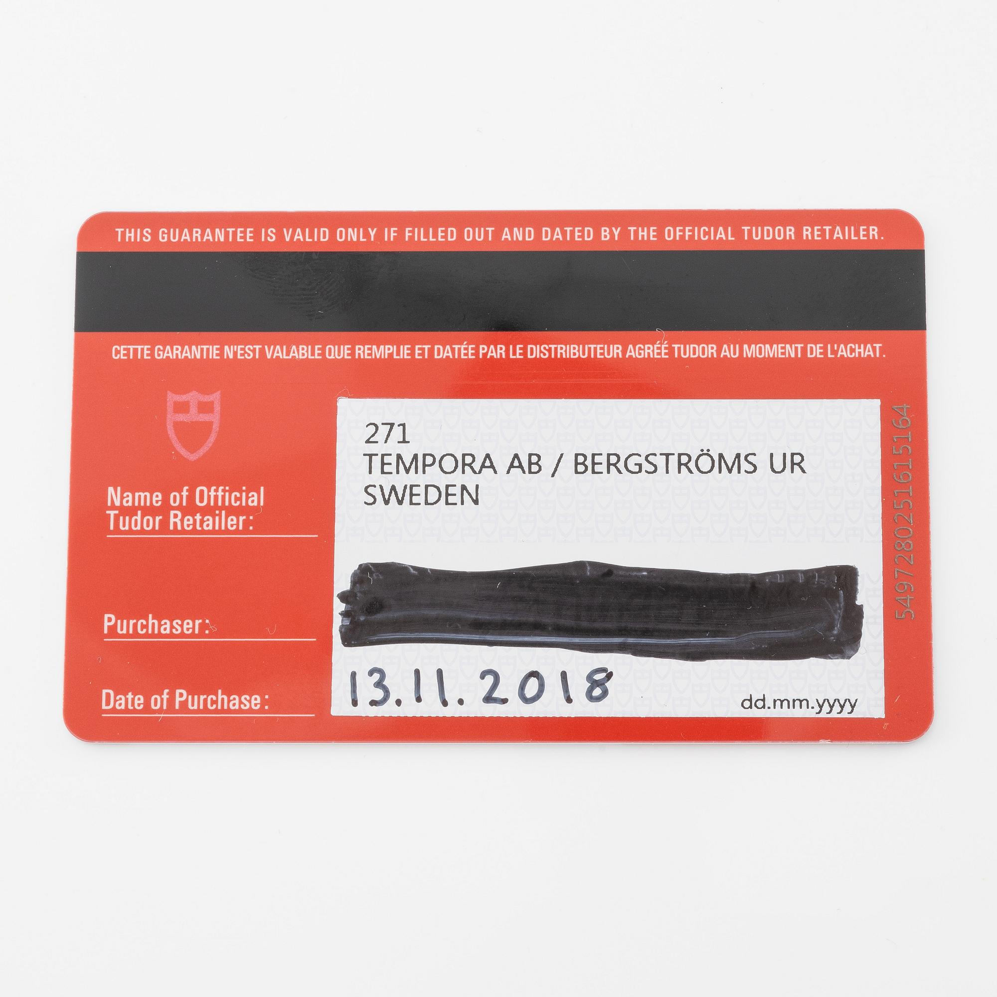 Tudor, Style, armbandsur, 34 mm.