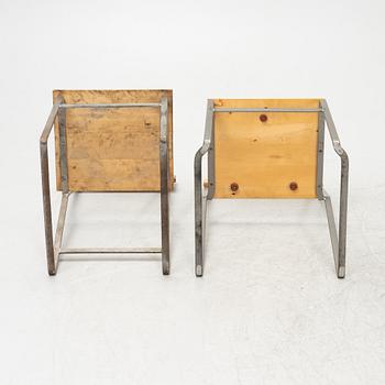 Four similar chairs, Grythyttan, mid/second half of the 20th century.