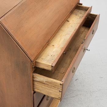 An 18th century secretaire.