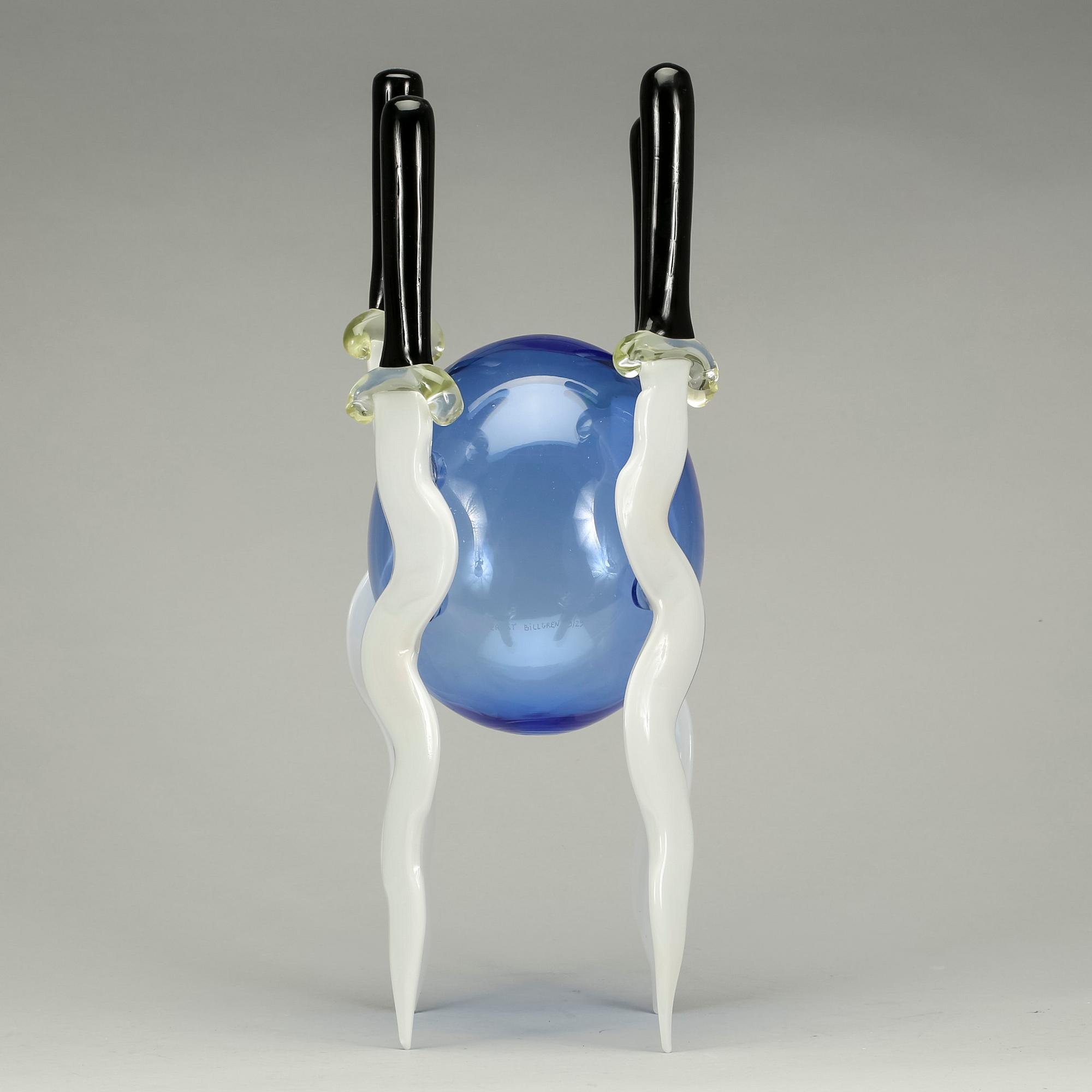ERNST BILLGREN, skulptur, glas, signerad och numrerad 3/29.
