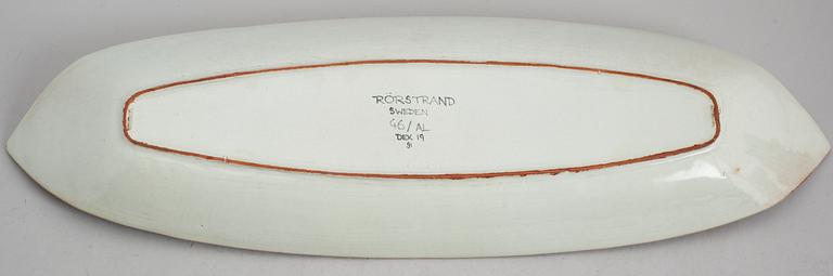 FAT, stengods, Carl-Harry Stålhane, Rörstrand, signerad.