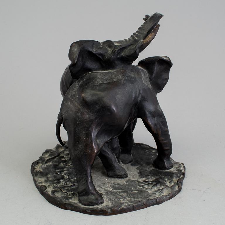 CARL MILLES, a bronze sculpture signed Carl Milles.