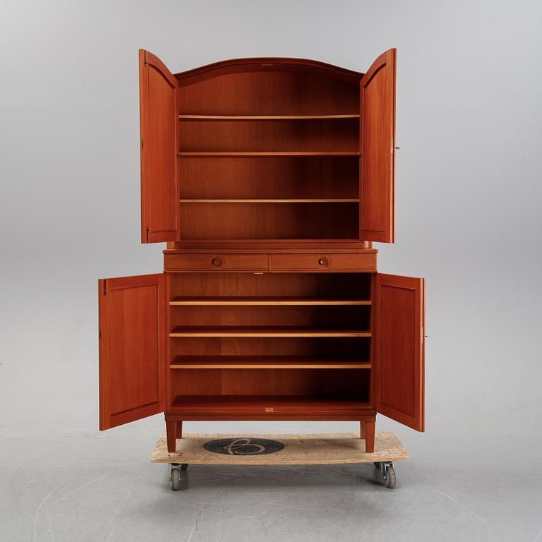 A 'Herrgården' mahogany cabinet by Carl Malmsten for Bodafors, 1960's.