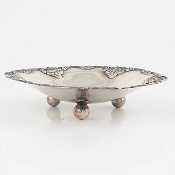 Skål, rokokostil, silver, Kultakeskus, Tavastehus , Finland, 1948.