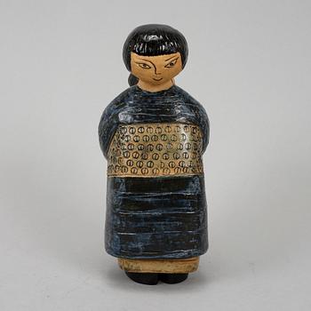 Lisa Larson, figurin, stengods, "Japanska", Gustavsberg, 1958-73.